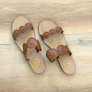 Jack Rogers Slide Sandal sz9.5 EUC